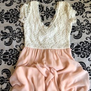 Floral lace dress!